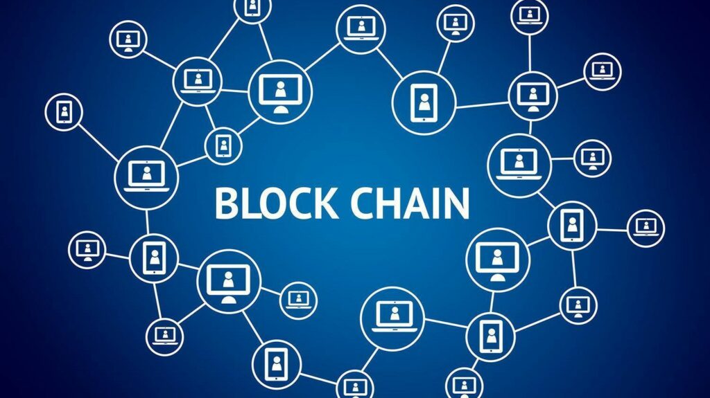 Blockchain là công nghệ chuỗi – khối, cơ sở dữ liệu được lưu trữ trong các chuỗi khối có liên kết với nhau bằng hệ thống mã hóa
